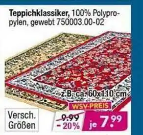 Möbel Boss Teppichklassiker Angebot