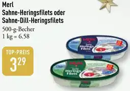 Galeria Markthalle Merl Sahne-Heringsfilets oder Sahne-Dill-Heringsfilets Angebot
