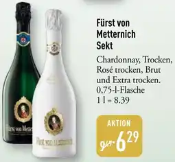Galeria Markthalle Fürst von Metternich Sekt Angebot