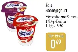 Galeria Markthalle Zott Sahnejoghurt Angebot