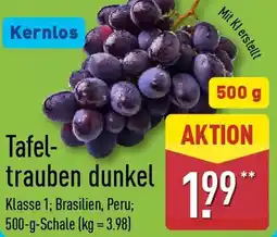 Aldi Nord Tafeltrauben dunkel Angebot