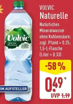 Aldi Nord VOLVIC Naturelle Angebot