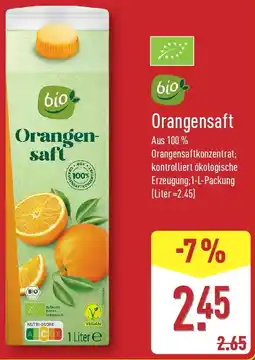 Aldi Nord Orangensaft Angebot