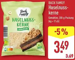 Aldi Nord BACK FAMILY Haselnusskerne Angebot
