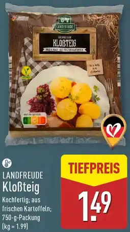 Aldi Nord LANDFREUDE Kloẞteig Angebot