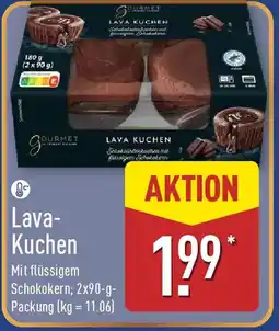 Aldi Nord GOURMET FINEST CUISINE Lava Kuchen Angebot