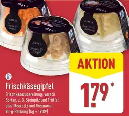 Aldi Nord GOURMET FINEST CUISINE Frischkäsegipfel Angebot