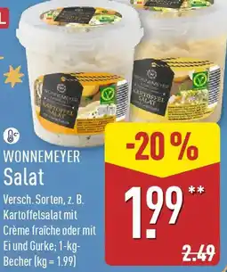 Aldi Nord WONNEMEYER Salat Angebot