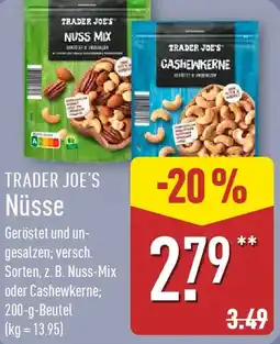 Aldi Nord TRADER JOE'S Nüsse Angebot