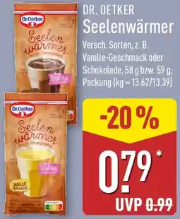 Aldi Nord DR. OETKER Seelenwärmer Angebot