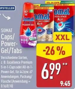Aldi Nord SOMAT Caps/ Power Gel/Tabs Angebot