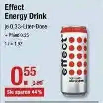 V Markt Effect Energy Drink Angebot