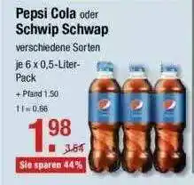 V Markt Pepsi Cola Oder Schwip Schwap Angebot