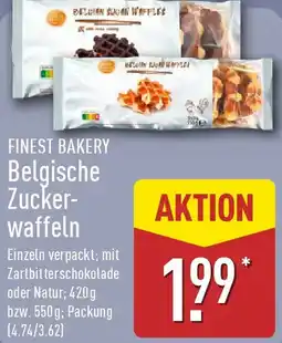 Aldi Nord FINEST BAKERY Belgische Zuckerwaffeln Angebot