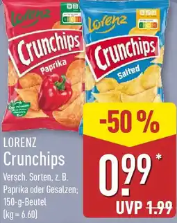 Aldi Nord LORENZ Crunchips Angebot