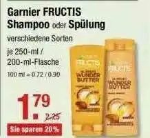 V Markt Garnier Fructis Shampoo Oder Spülung Angebot