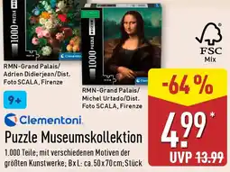 Aldi Nord Clementoni Puzzle Museumskollektion Angebot