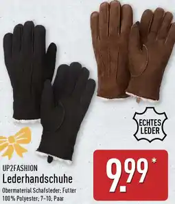 Aldi Nord UP2FASHION Lederhandschuhe Angebot