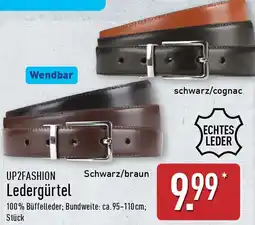 Aldi Nord UP2FASHION Ledergürtel Angebot