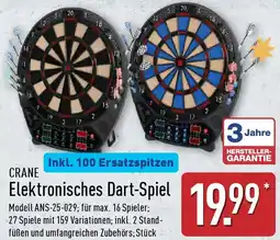 Aldi Nord CRANE Elektronisches Dart-Spiel Angebot