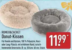 Aldi Nord ROMEO&CACHET Donut-Kissen Angebot