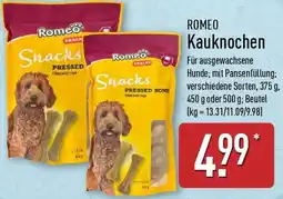 Aldi Nord ROMEO Kauknochen Angebot