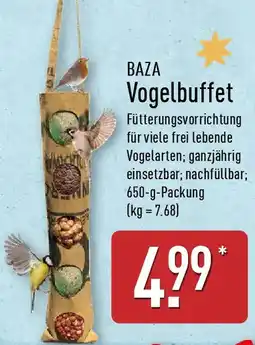 Aldi Nord BAZA Vogelbuffet Angebot