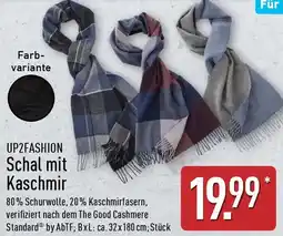 Aldi Nord UP2FASHION Schal mit Kaschmir Angebot