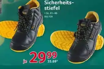 Selgros Sicherheitsstiefel Angebot