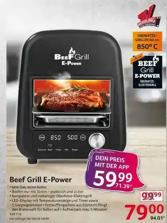 Selgros Beef Grill E-power Angebot