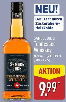 Aldi Nord SAMUEL JOE'S Tennessee Whiskey Angebot