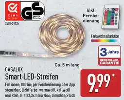 Aldi Nord CASALUX Smart-LED-Streifen Angebot