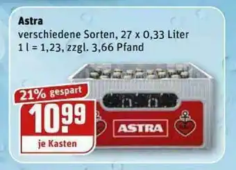 REWE Kaufpark Astra Angebot