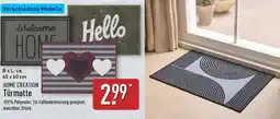 Aldi Nord HOME CREATION Türmatte Angebot
