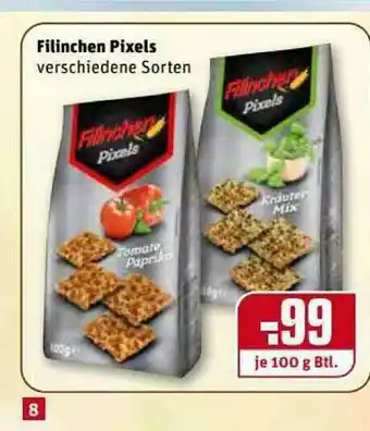 REWE Kaufpark Filinchen Pixels Angebot