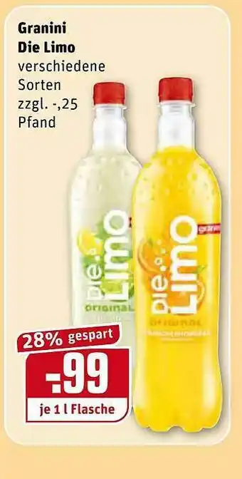 REWE Granini Die Limo Angebot