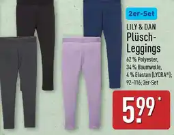 Aldi Nord LILY & DAN Plüsch Leggings Angebot