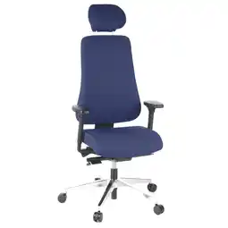 Netto Marken-Discount hjh OFFICE Profi Bürostuhl PRO-TEC 400 Stoff mit Armlehnen (höhenverstellbar) Angebot