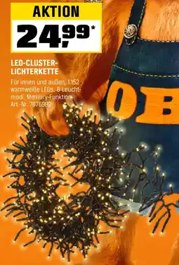 OBI Led-clusterlichterkette Angebot