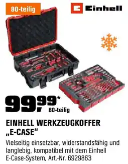 OBI Einhell werkzeugkoffer ,,e-case" Angebot