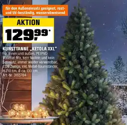 OBI Kunsttanne ,,ketola xxl" Angebot