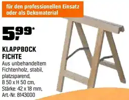OBI Klappbock fichte Angebot