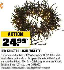 OBI Led-cluster-lichterkette Angebot