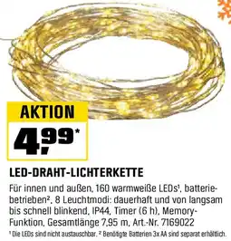 OBI Led-draht-lichterkette Angebot