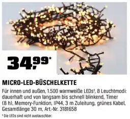 OBI Micro-led-büschelkette Angebot