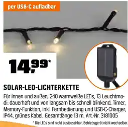 OBI Solar-led-lichterkette Angebot