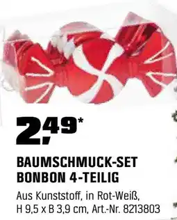 OBI Baumschmuck-set bonbon 4-teilig Angebot