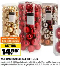 OBI Weihnachtskugel-set 100-teilig Angebot