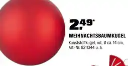 OBI Weihnachtsbaumkugel Angebot