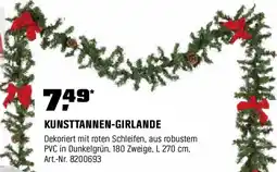 OBI Kunsttannen-girlande Angebot